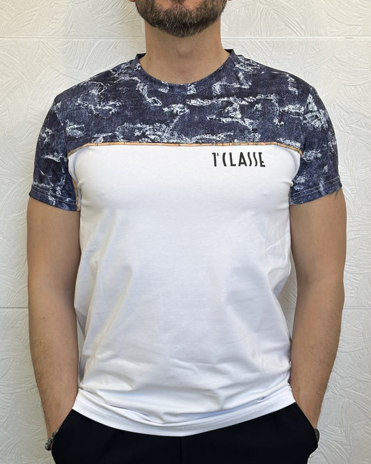 T-SHIRT M.CORTA T043 1766 BIANCA