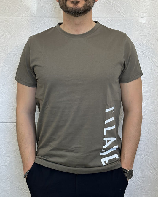 T-SHIRT M.CORTA T046 9231 MILITARE