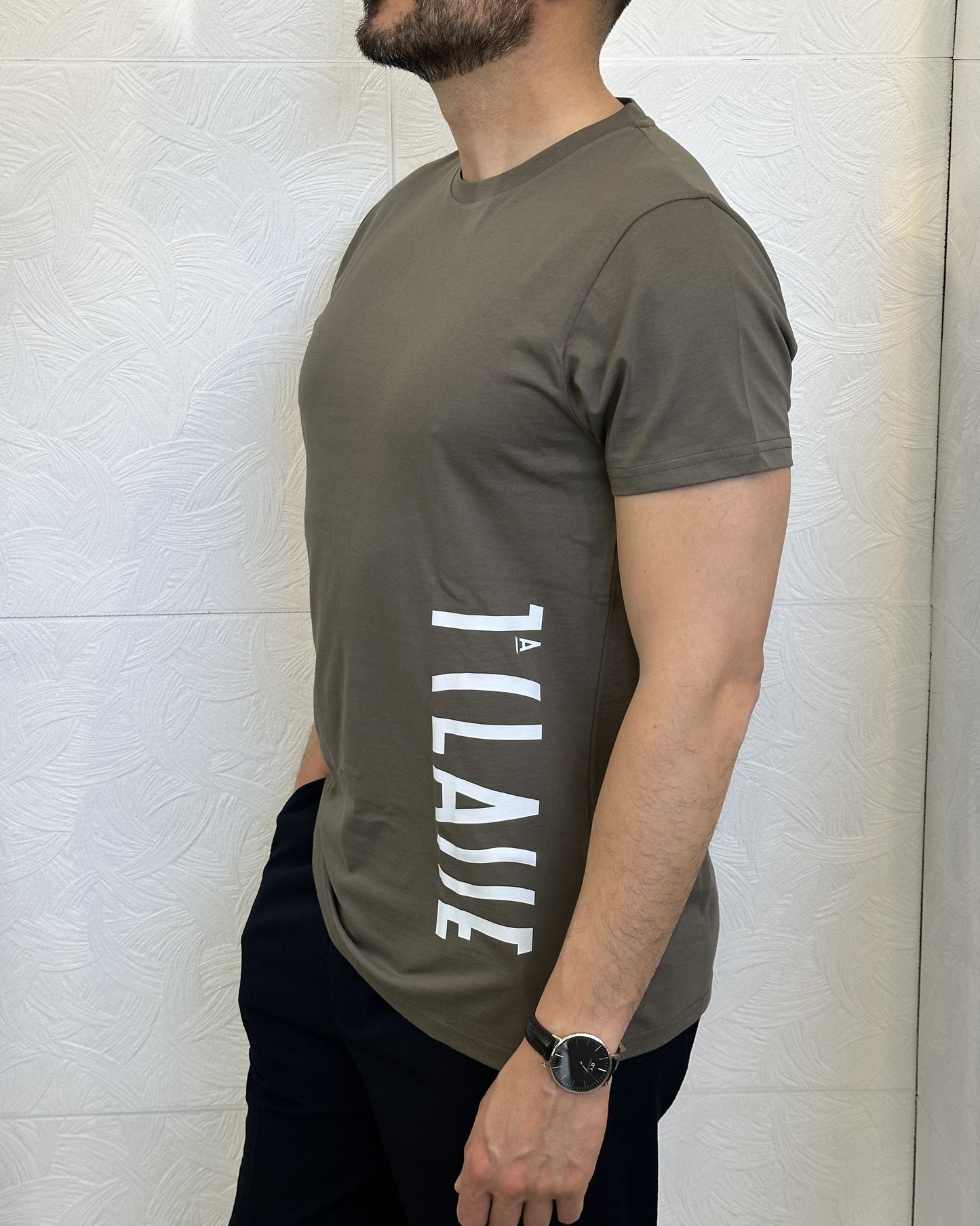 T-SHIRT M.CORTA T046 9231 MILITARE