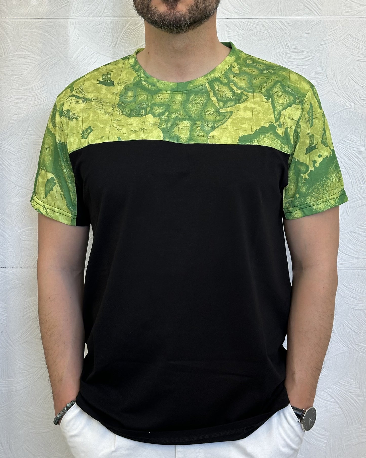 T-SHIRT M.CORTA T042 1764 GEO BALI