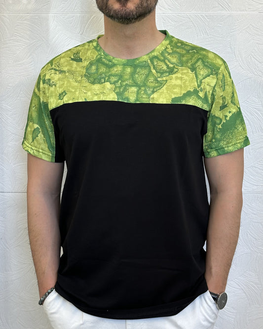 T-SHIRT M.CORTA T042 1764 GEO BALI