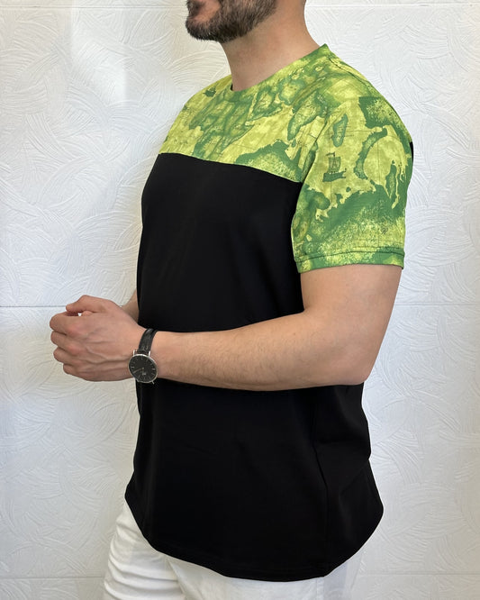 T-SHIRT M.CORTA T042 1764 GEO BALI