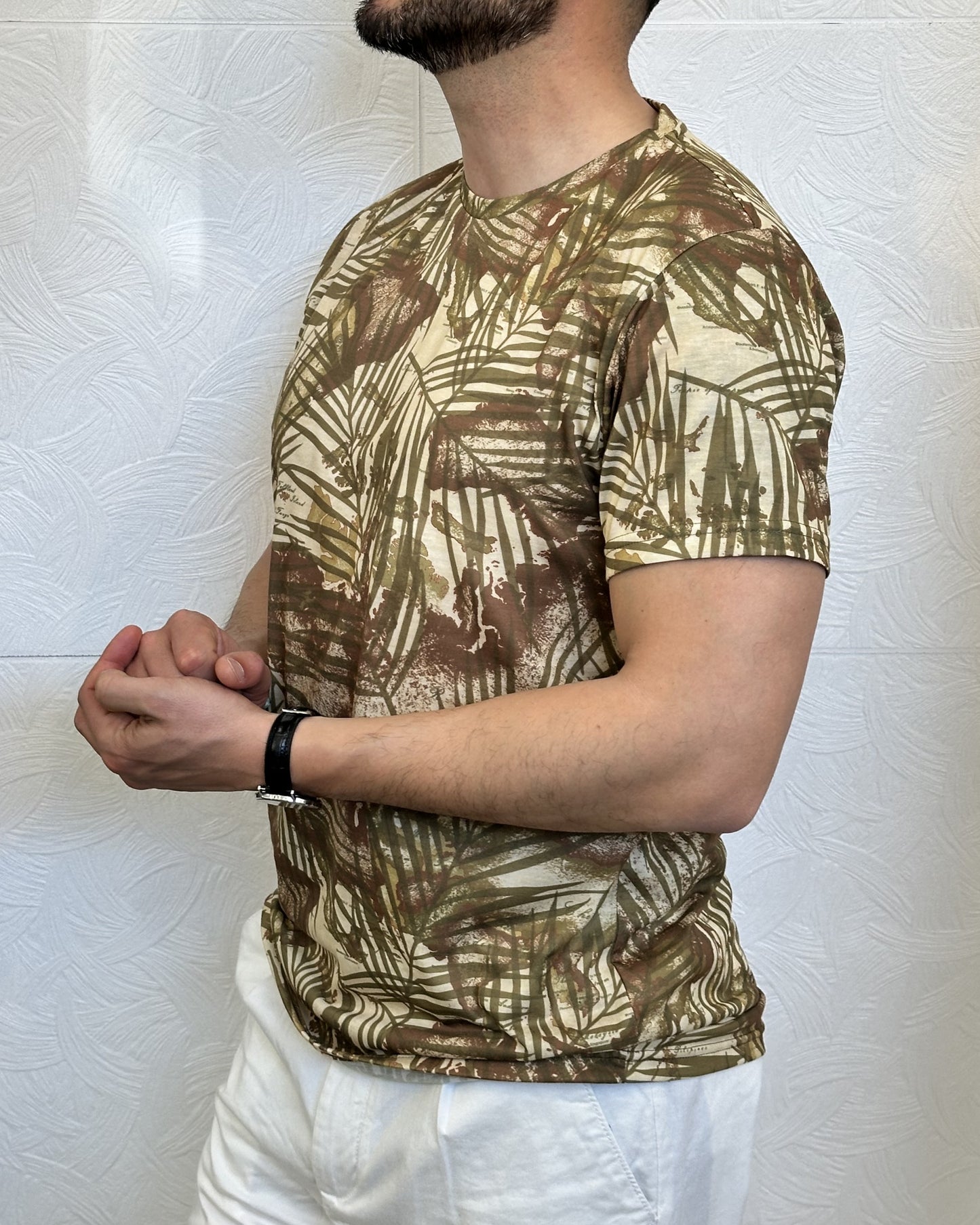T-SHIRT M.CORTA T032 1763 JUNGLE GEO