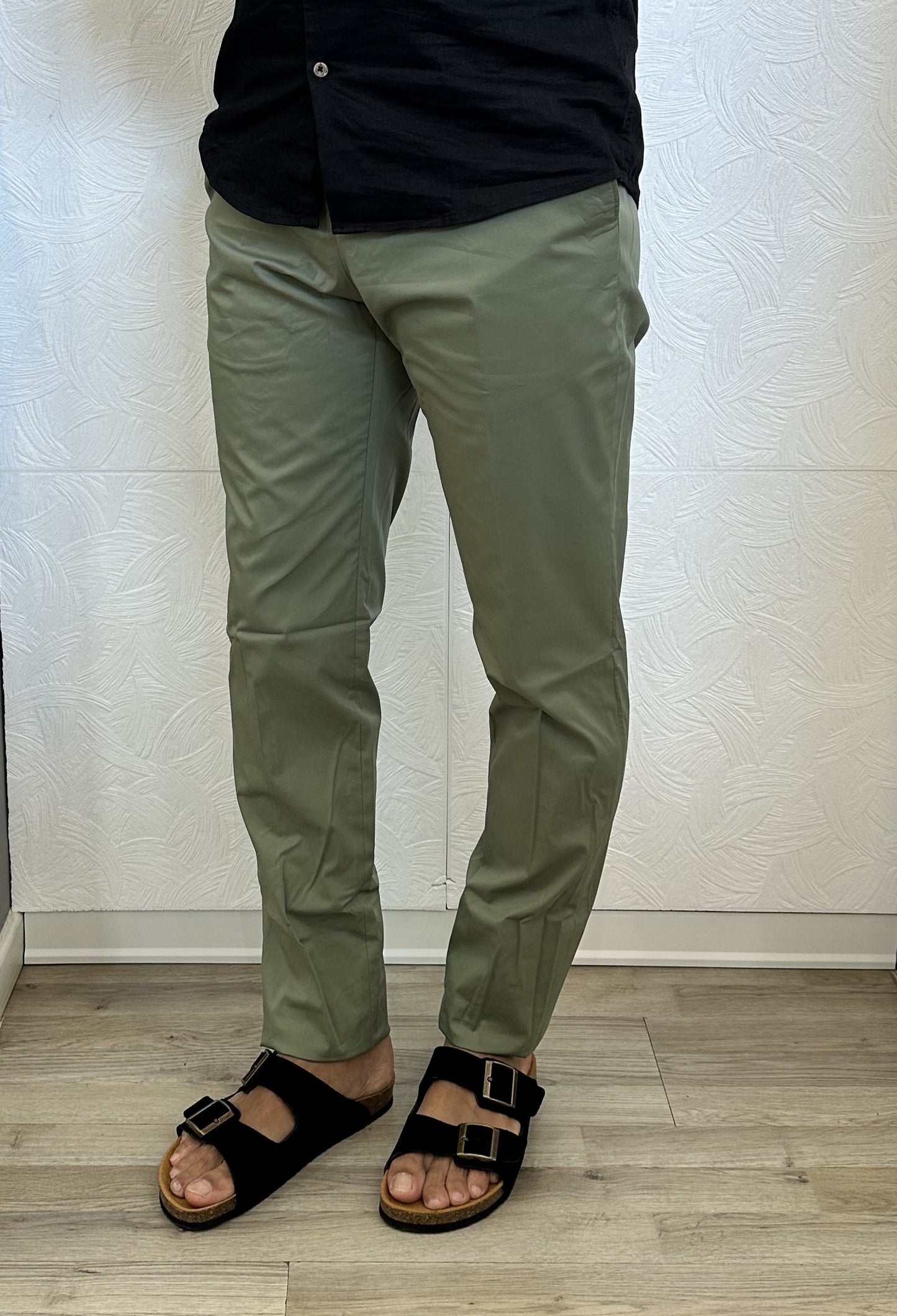 PANTALONE CHINO " P200 P210 62" SALVIA