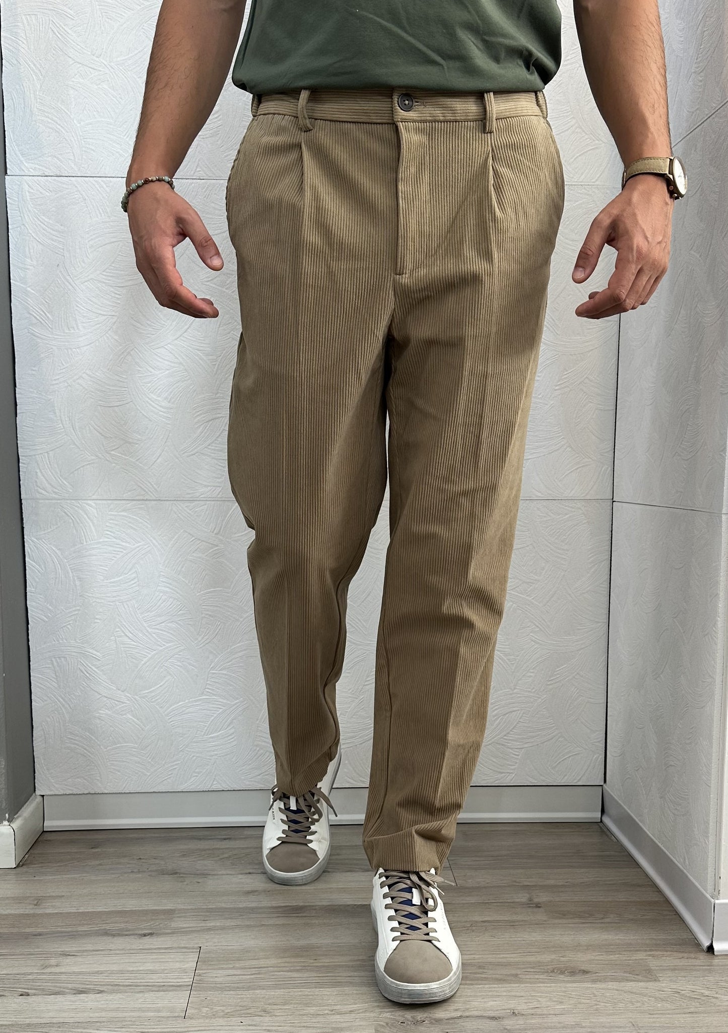 PANTALONE CHINO " PSI 1868H" FANGO