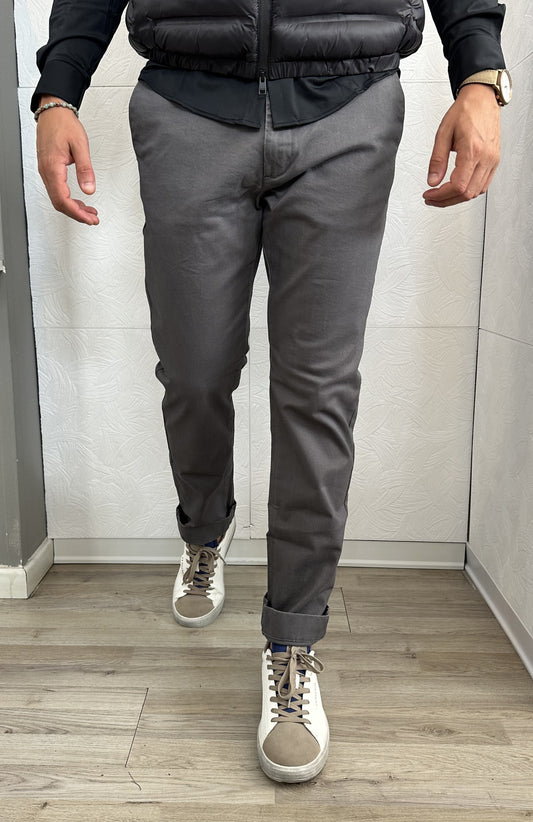 PANTALONE CHINO " PSI 1869H" GRIGIO