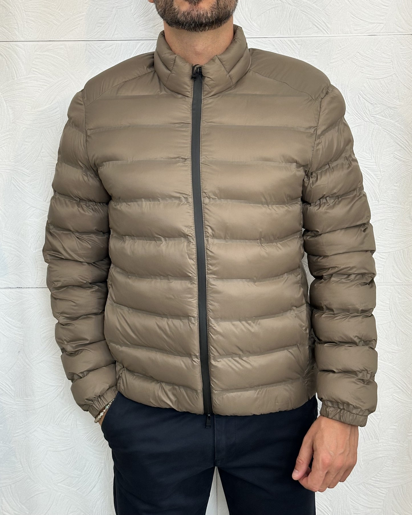 GIUBBOTTO PIUMINO " GBI 1655H" FANGO