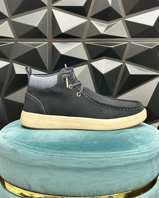 SCARPA POLACCHINA "8451" BLU MARINO