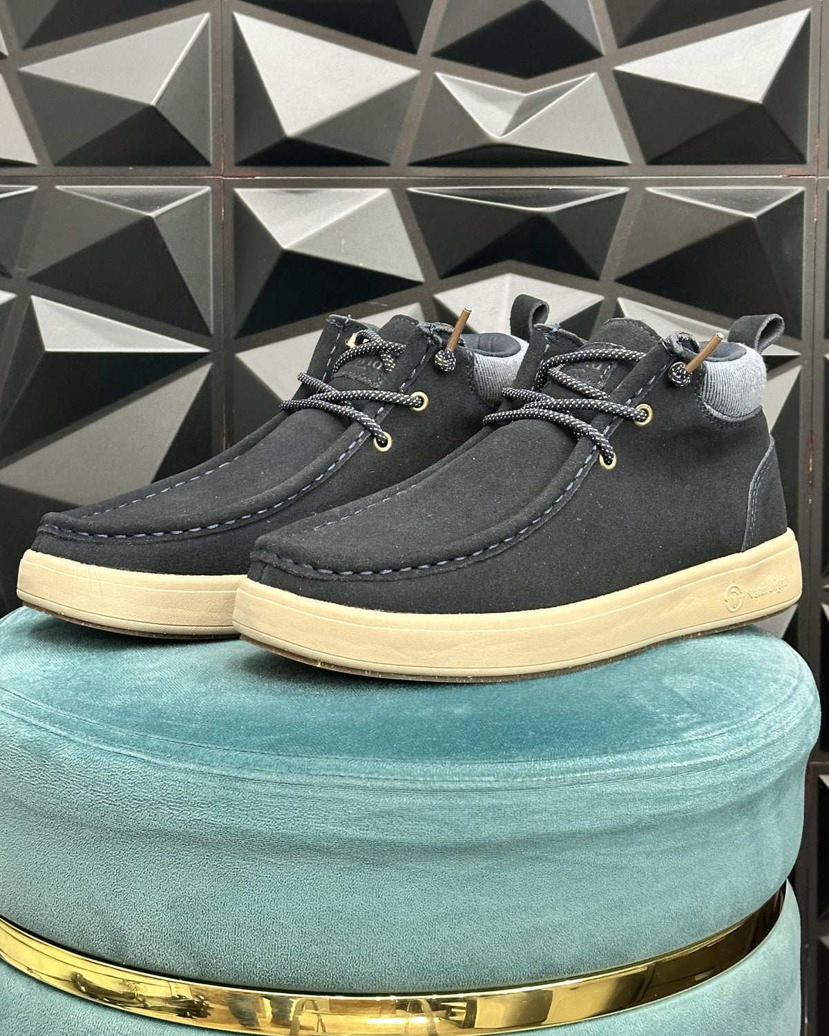 SCARPA POLACCHINA "8451" BLU MARINO