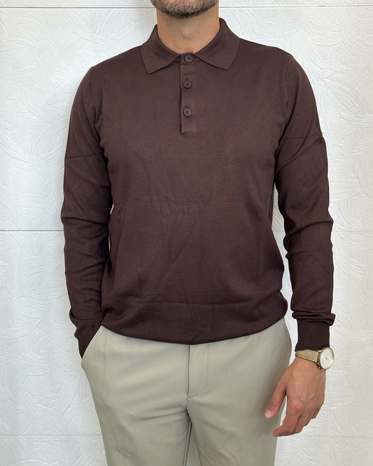 POLO M.LUNGA " UGF 4004" MORO