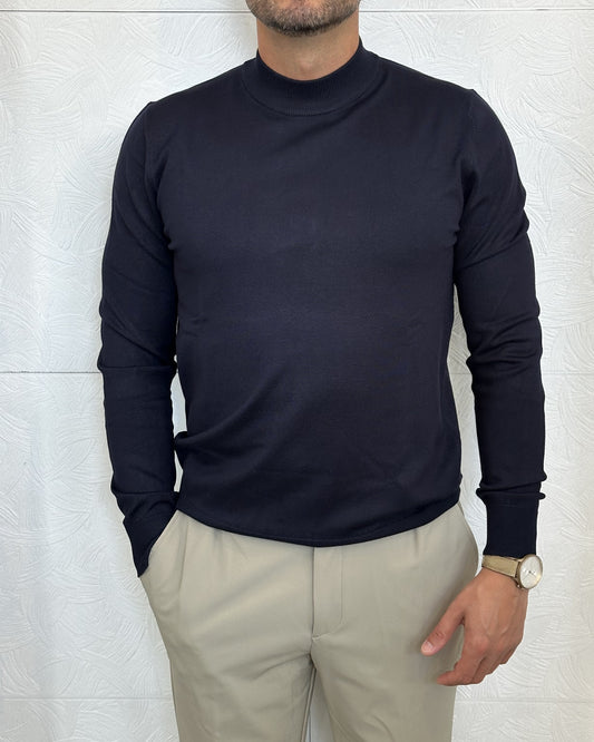 MAGLIA LUPETTO " UGF 4002" BLU