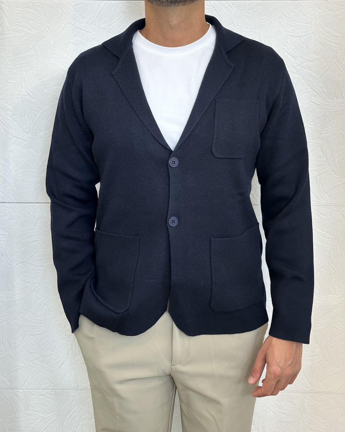 CARDIGAN GIACCA " UGF 4037" BLU