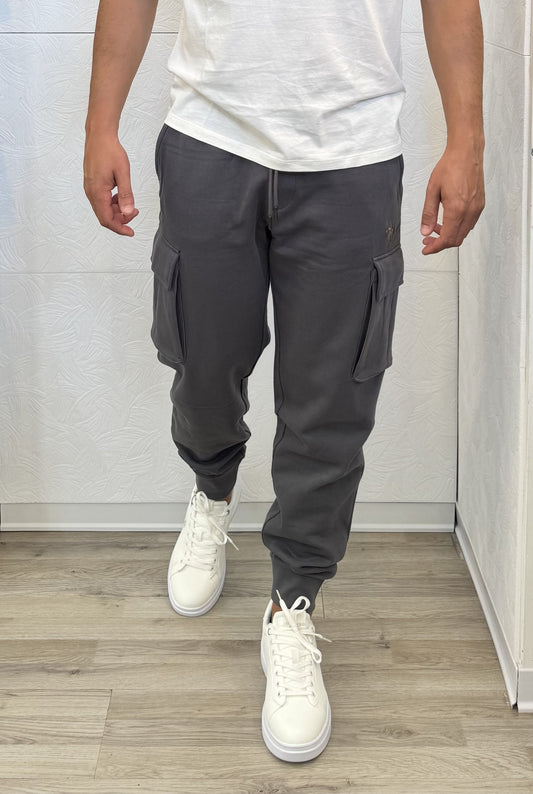 PANTALONE TUTA " LAZ 115010" GRIGIO
