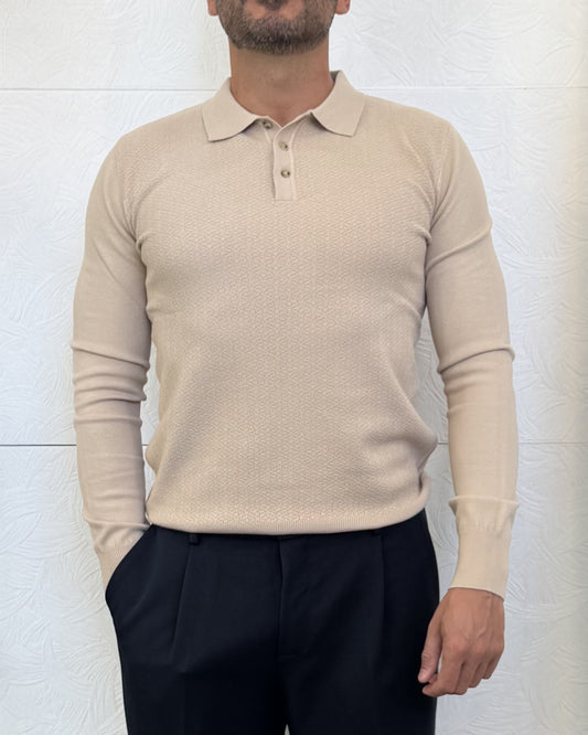 POLO M.LUNGA " 5888" PANNA