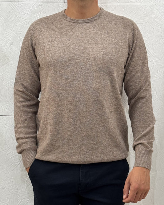 MAGLIA GIROCOLLO " UGF 4083" TORTORA