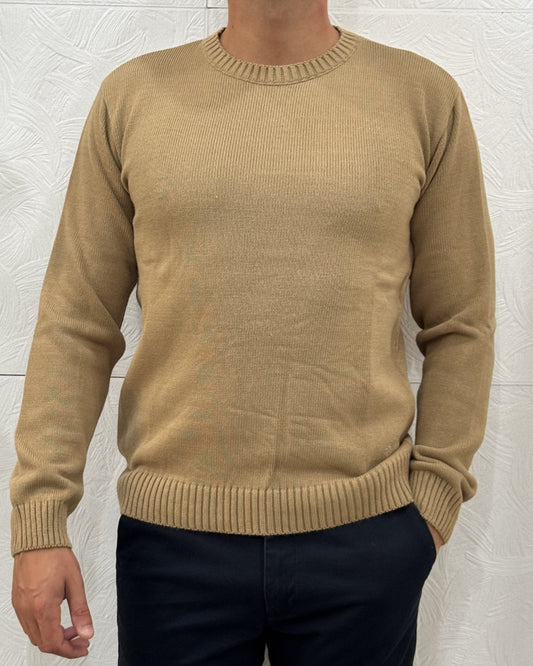 MAGLIA GIROCOLLO " MAAG" CAMMELLO
