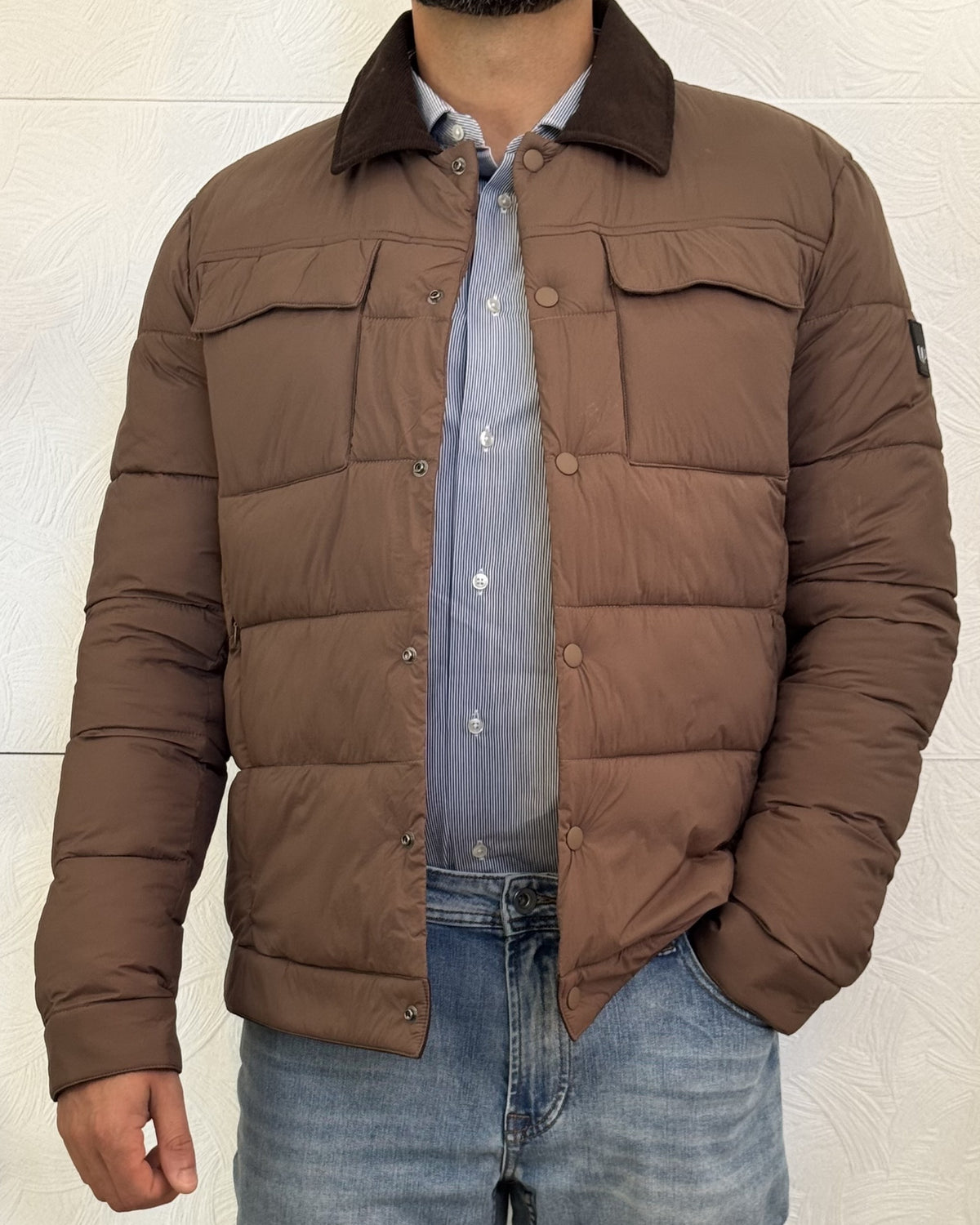 GIUBBOTTO PIUMINO " JM 0891" BISON