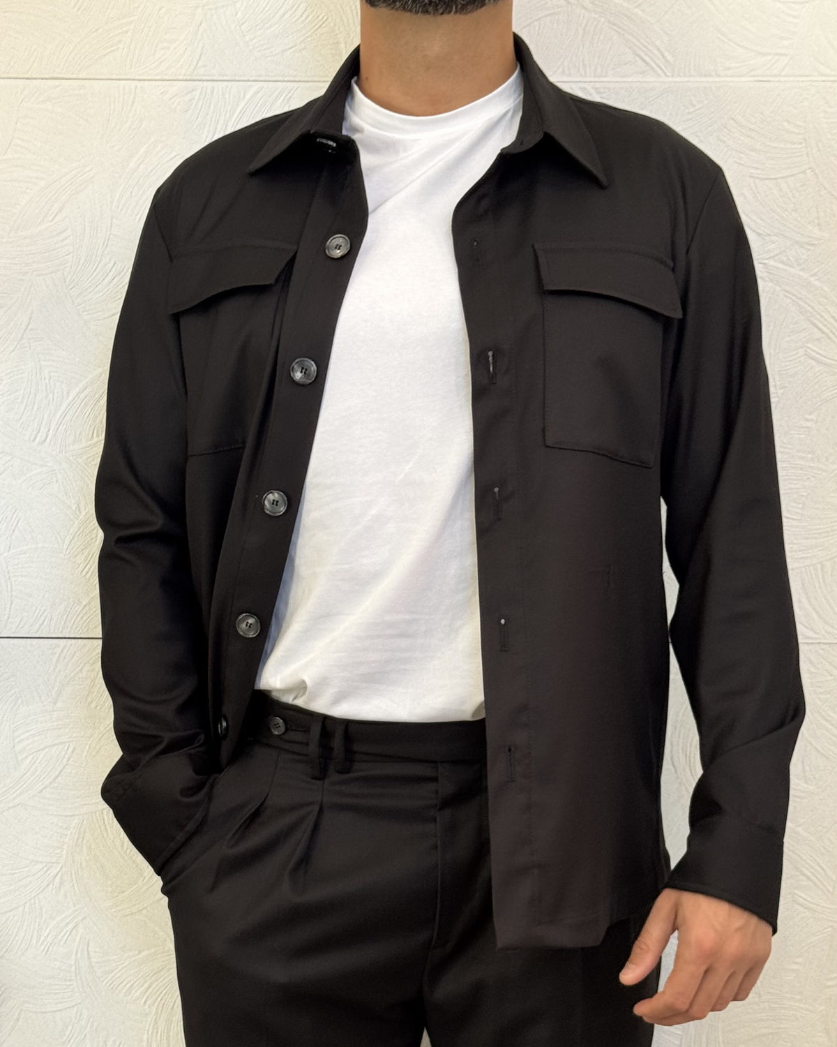 CAMICIONE " A900 2015 02" NERO