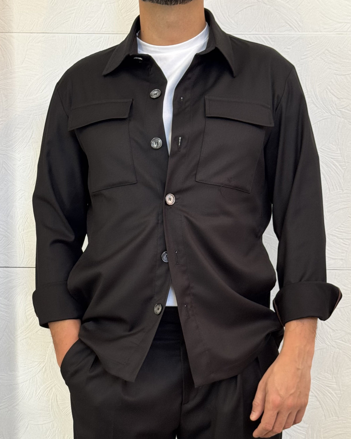 CAMICIONE " A900 2015 02" NERO