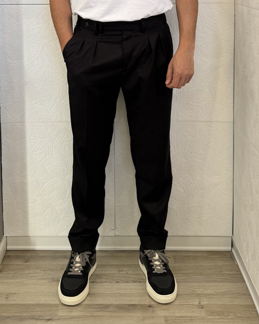 PANTALONE CHINO " A900 2015" NERO