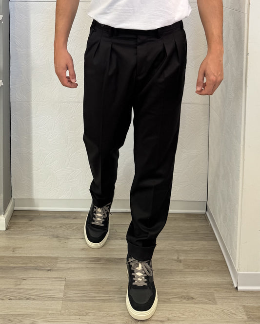 PANTALONE CHINO " A900 2015" NERO