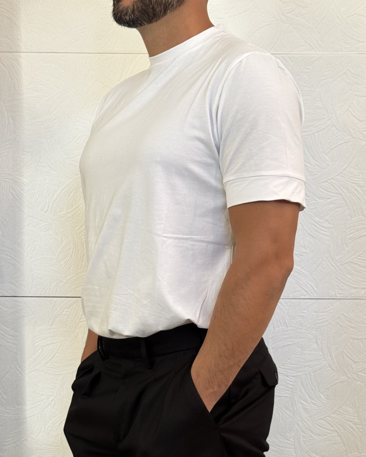 T-SHIRT M.CORTA " TC 229H" BIANCA