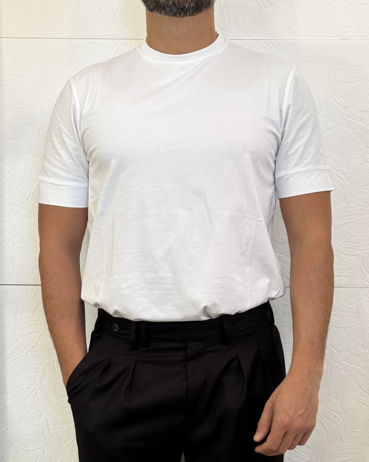 T-SHIRT M.CORTA " TC 229H" BIANCA