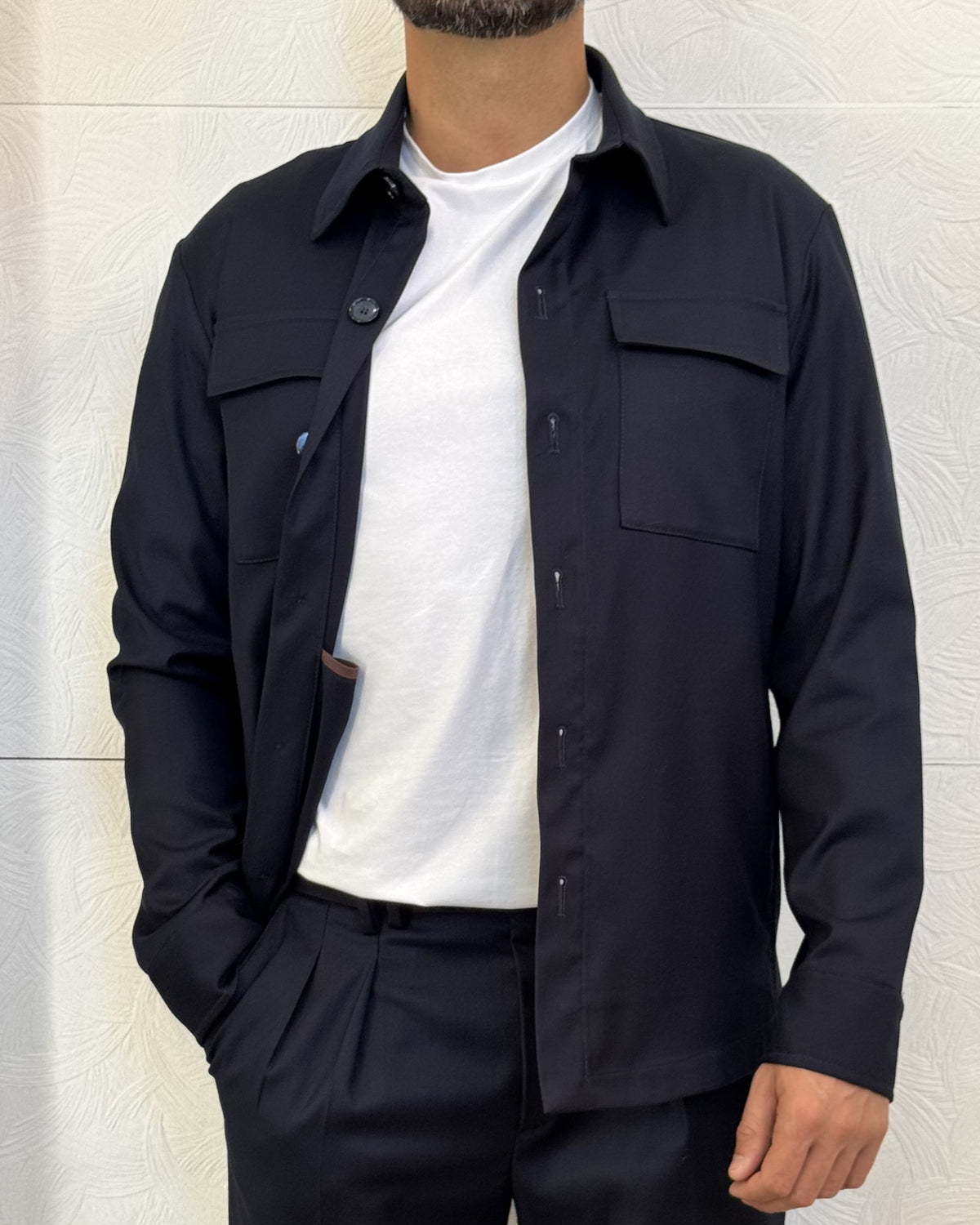 CAMICIONE " A900 2015 04" BLU