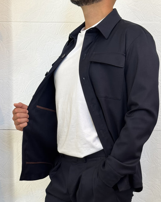 CAMICIONE " A900 2015 04" BLU