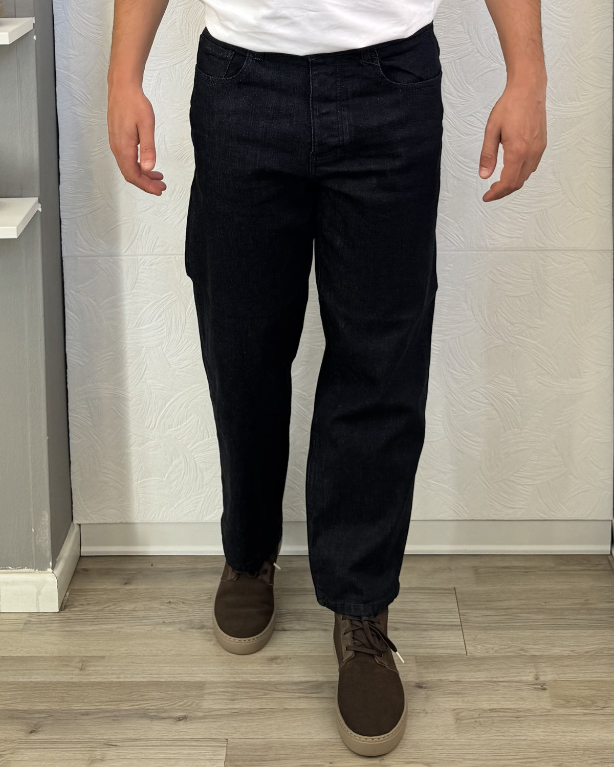 JEANS STRAIGHT FIT " PJI 1883H" DENIM BLU