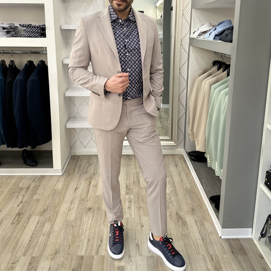 ABITO A300 P017 30 GRIGIO PERLA