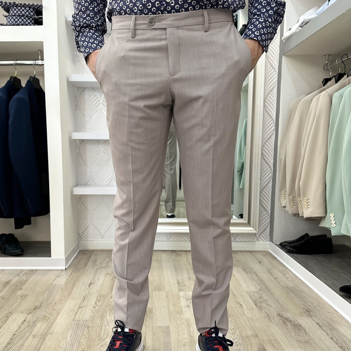 ABITO A300 P017 30 GRIGIO PERLA
