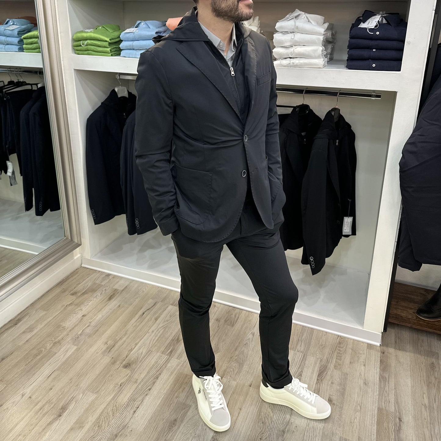 GIACCA NO IRON GI-70200 BLACK