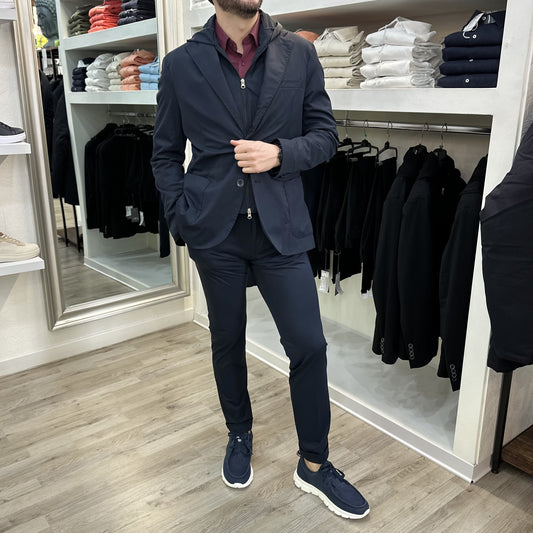 PANTALONE NO IRON PA-6080 NAVY