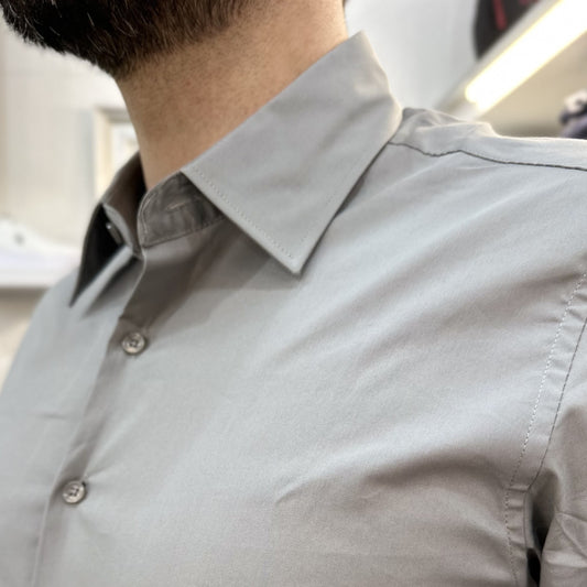 CAMICIA NS-7179 GRIGIO