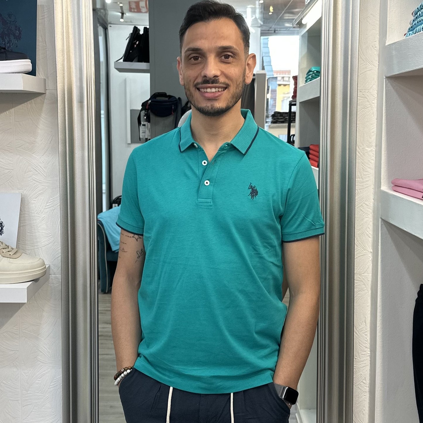 POLO ARN 197024 TURQUOISE