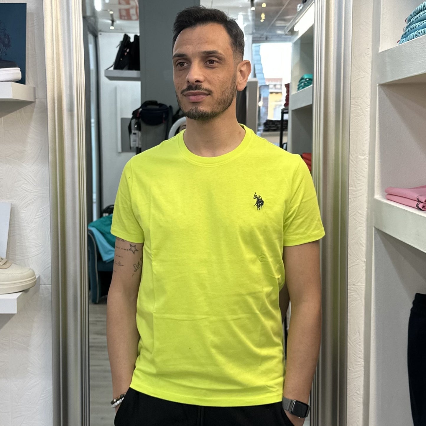 T-SHIRT LUCA 154026 LIME