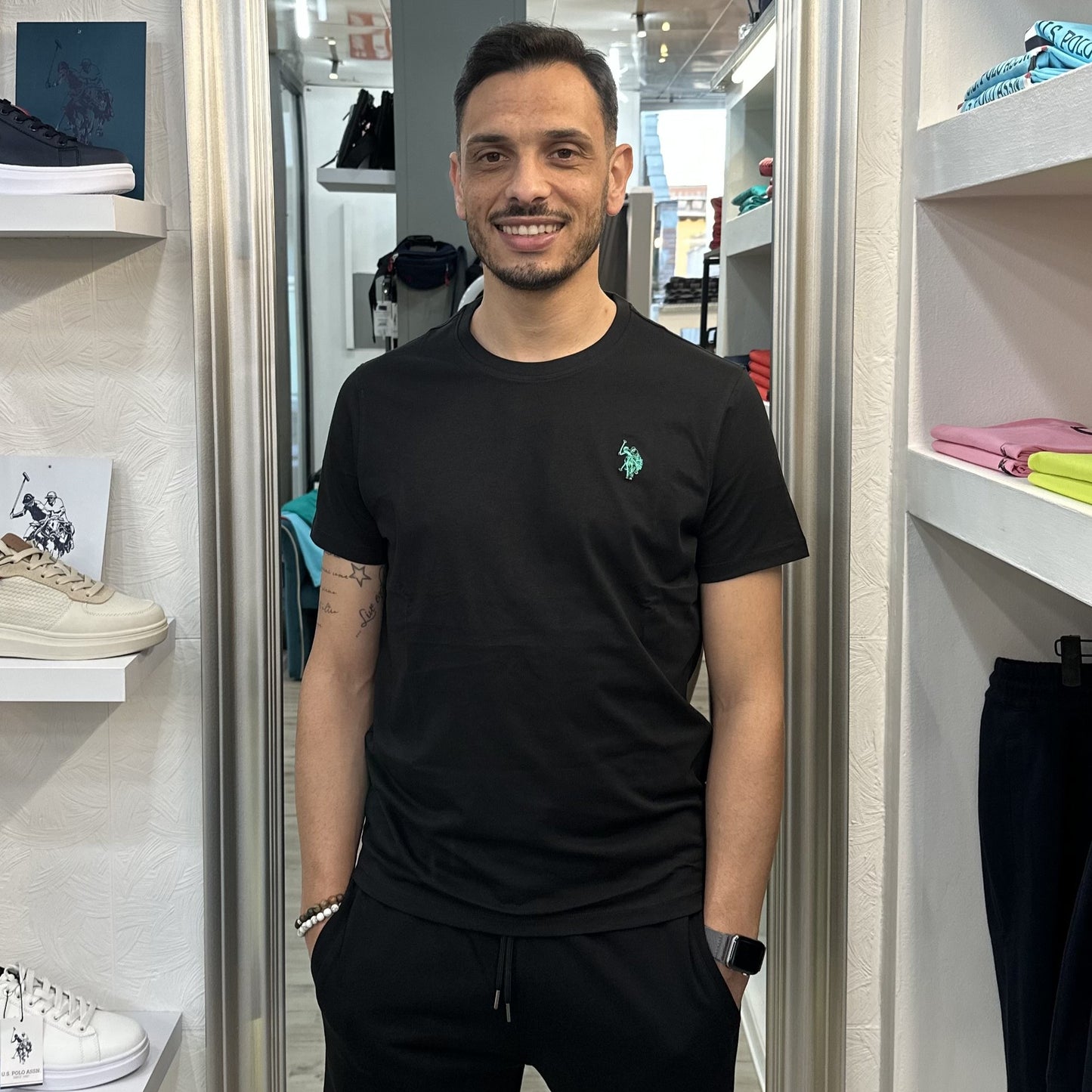T-SHIRT LUCA 154026 BLACK
