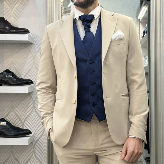 ABITO SPOSO A300 P017 52 BEIGE