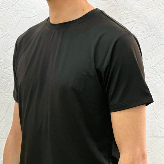 T-SHIRT NO STIRO UGP 4376 BLACK