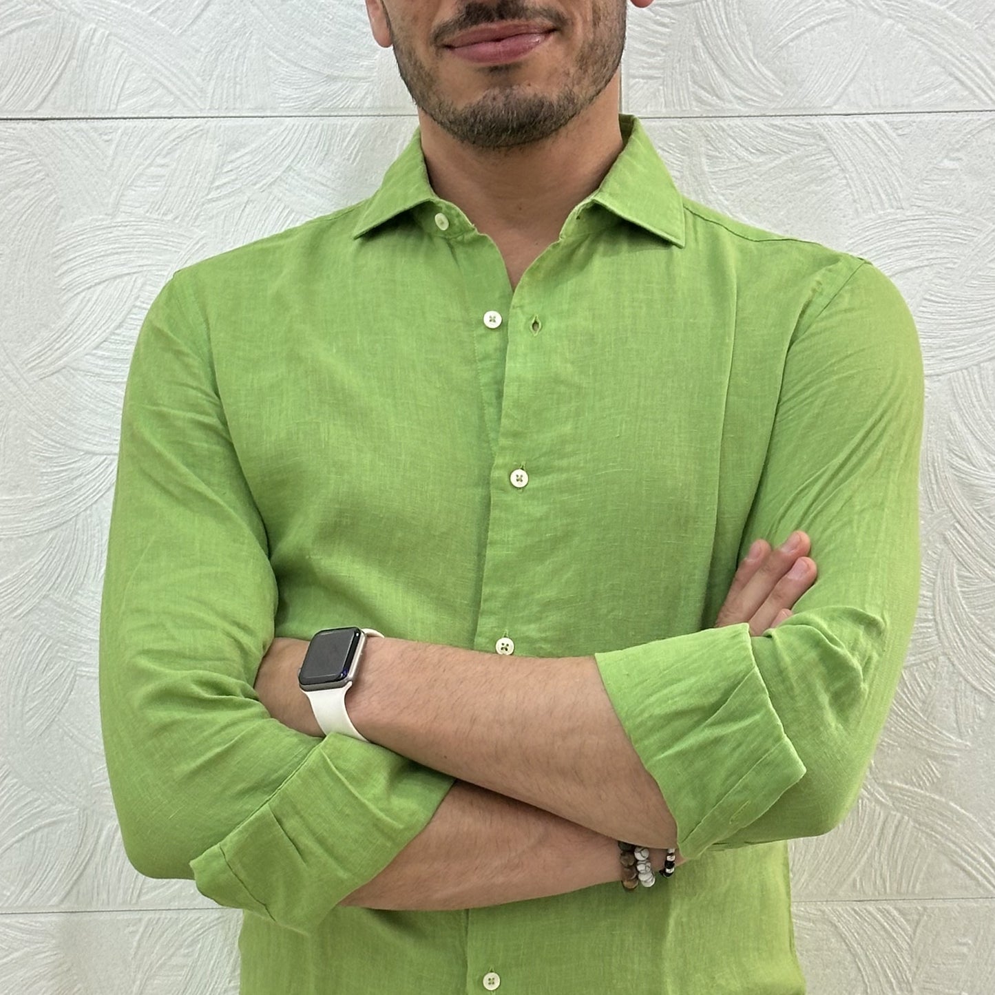 CAMICIA ASC NISIDA38 LINO PXT4