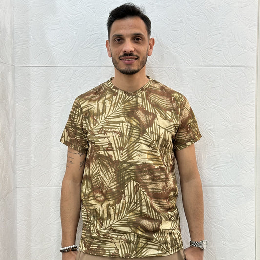 T-SHIRT T032 1763 JUNGLE GEO