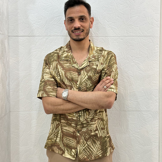 CAMICIA T030 1763 JUNGLE GEO