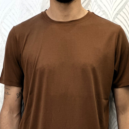 T-SHIRT BASIC UGP 4270 TOBACCO