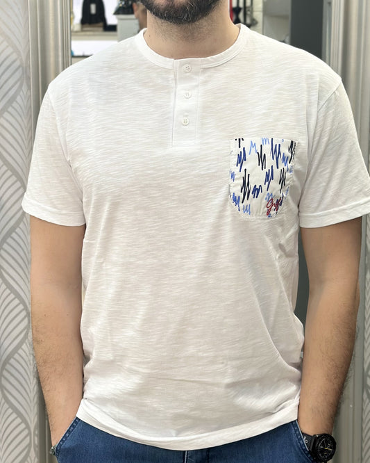 T-SHIRT SERAFINO UGP 4358 WHITE