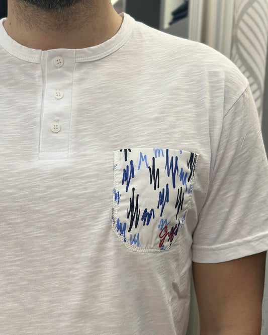 T-SHIRT SERAFINO UGP 4358 WHITE