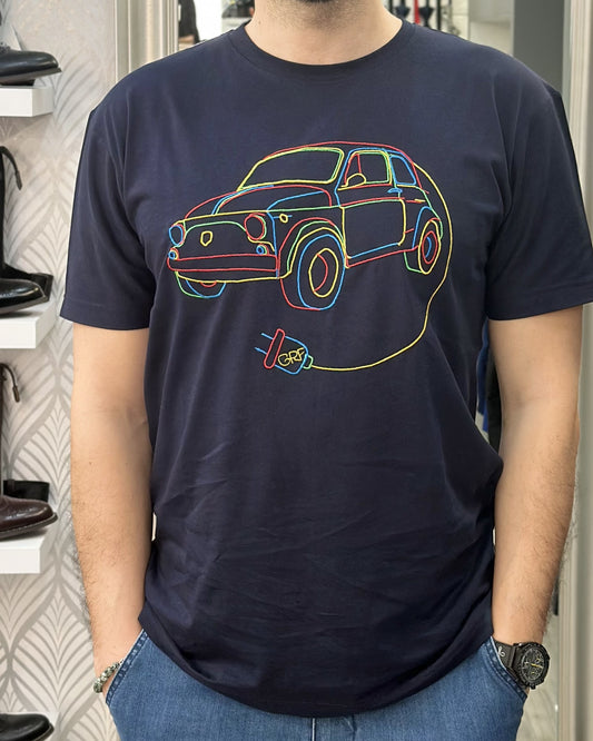 T-SHIRT 500E  UGP 4372 NAVY