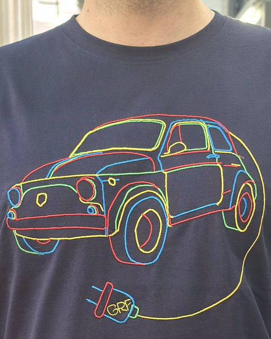 T-SHIRT 500E  UGP 4372 NAVY