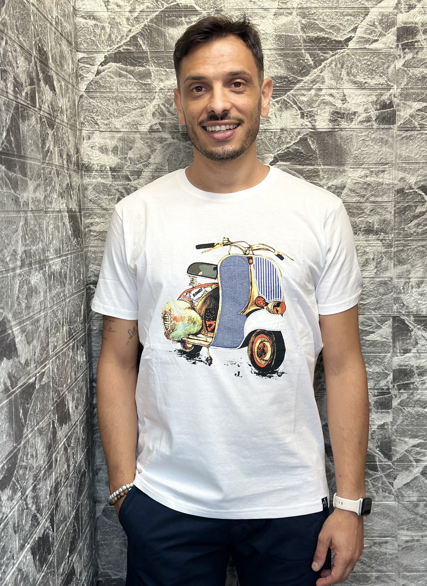 T-SHIRT JL 320 BIANCO