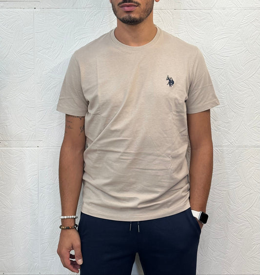 T-SHIRT M.CORTA " LUCA 154008" BEIGE